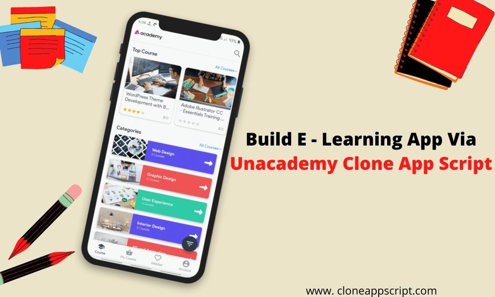 Unacademy Clone App Script