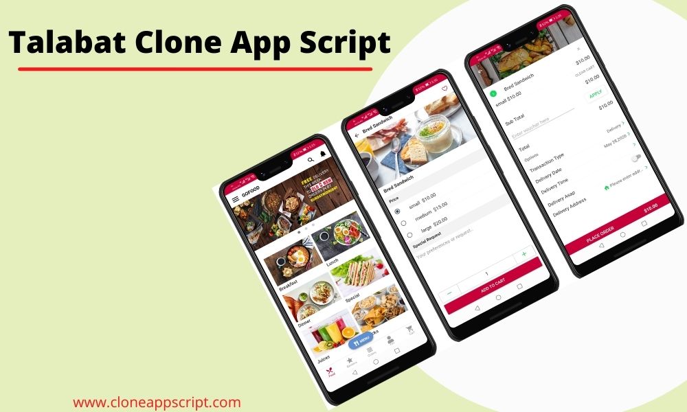 Talabat Clone App Script