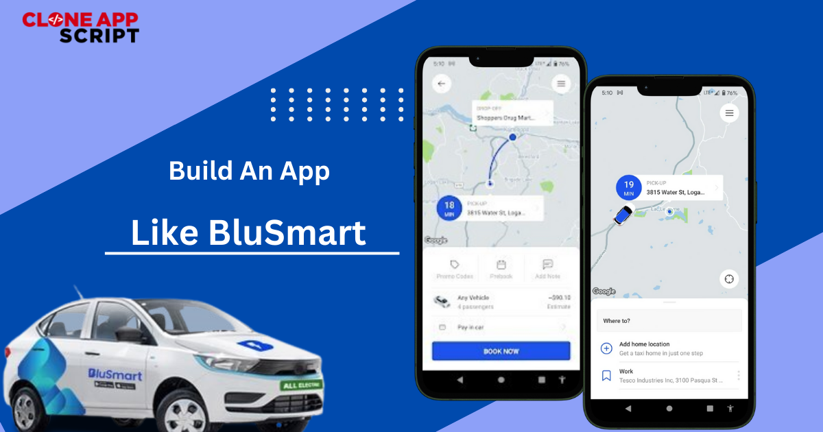 Build an app like BluSmart